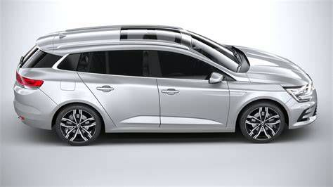 Renault Megane kombi karosszéria vázlata