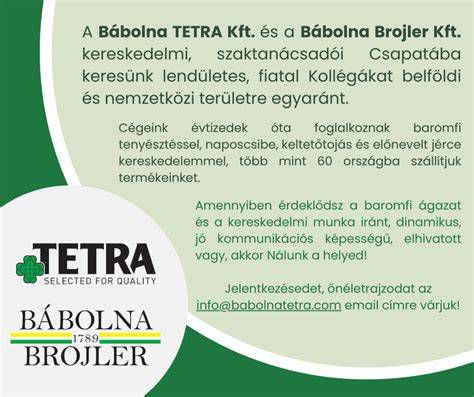 Bábolna TETRA naposcsibe fajták és jellemzőik