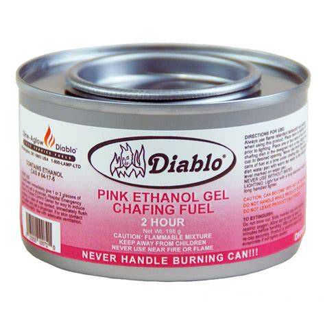 Diablo Chafing Fuel termékek ételmelegítővel