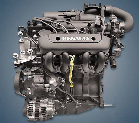 Renault D7F engine diagram