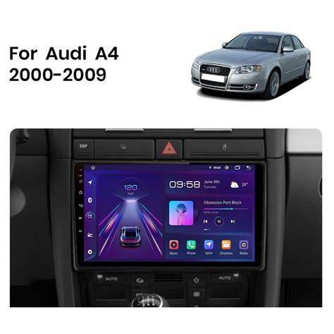 Audi A4 fedélzeti számítógép menü navigáció