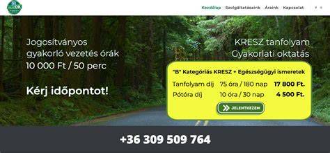 Átlátható KRESZ tanfolyam árak