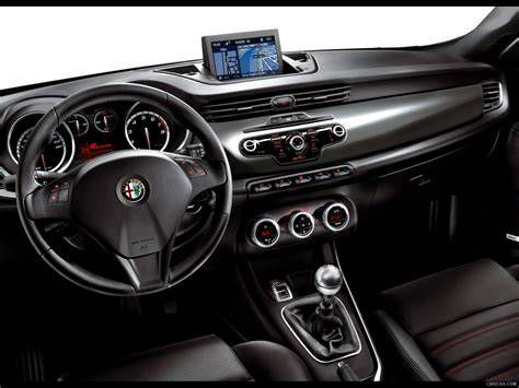 Interior dashboard of an Alfa Romeo Giulietta showing the radio unit
