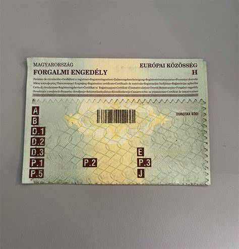 dokumentációs folyamat és forgalmi engedély