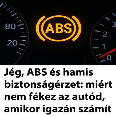 Az ABS nélküli és ABS-es fékezés összehasonlítása kanyarban