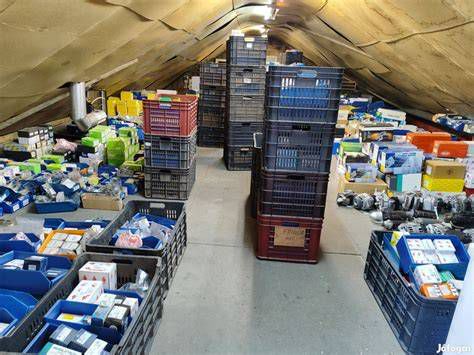 Raktárkészlet és alkatrész logisztika