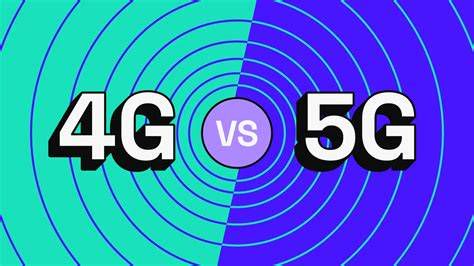 4G vs 5G összehasonlító infografika