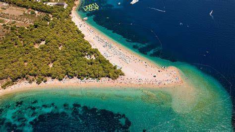 Brač sziget térképe Horvátországban