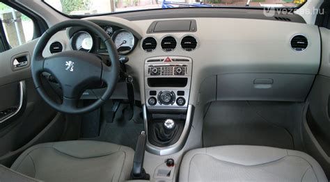 Peugeot 307 belső tér és műszerfal