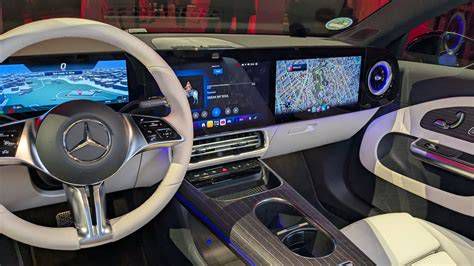 Mercedes CLA MBUX infotainment rendszer