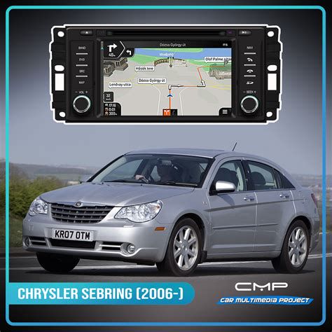 Chrysler Sebring autóbelső multimédia kijelzővel
