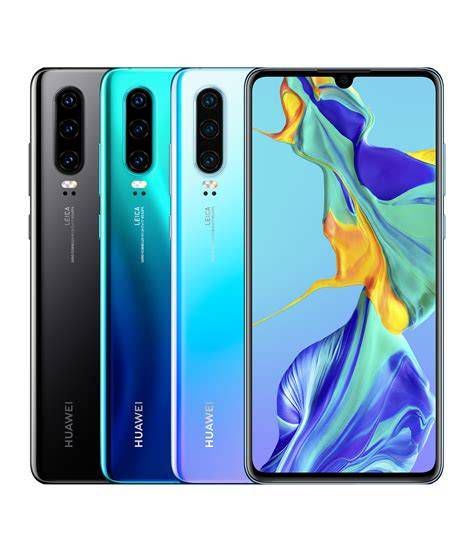 Huawei P30 Pro ívelt kijelző fénytorzítással